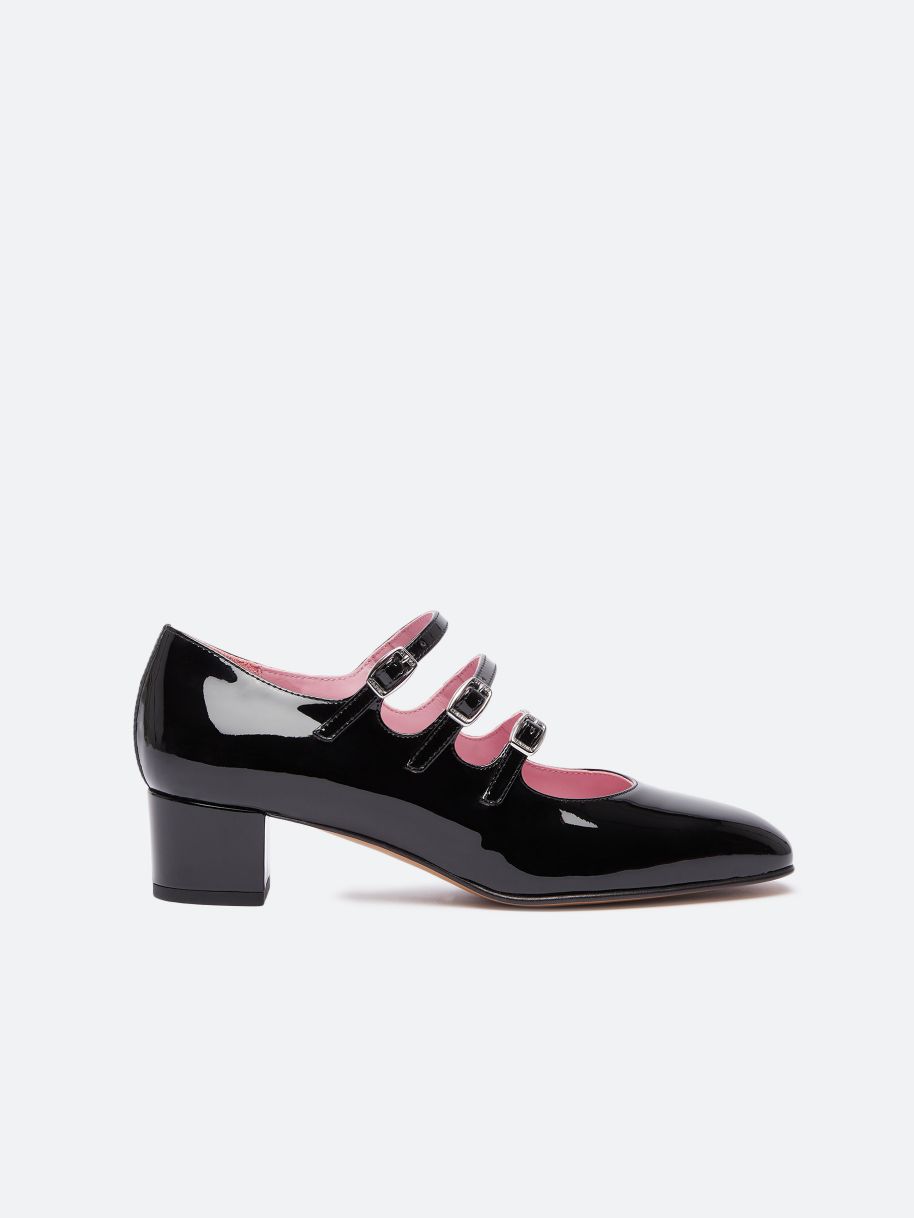 KINA black patent leather mary janes | Carel Paris Shoes