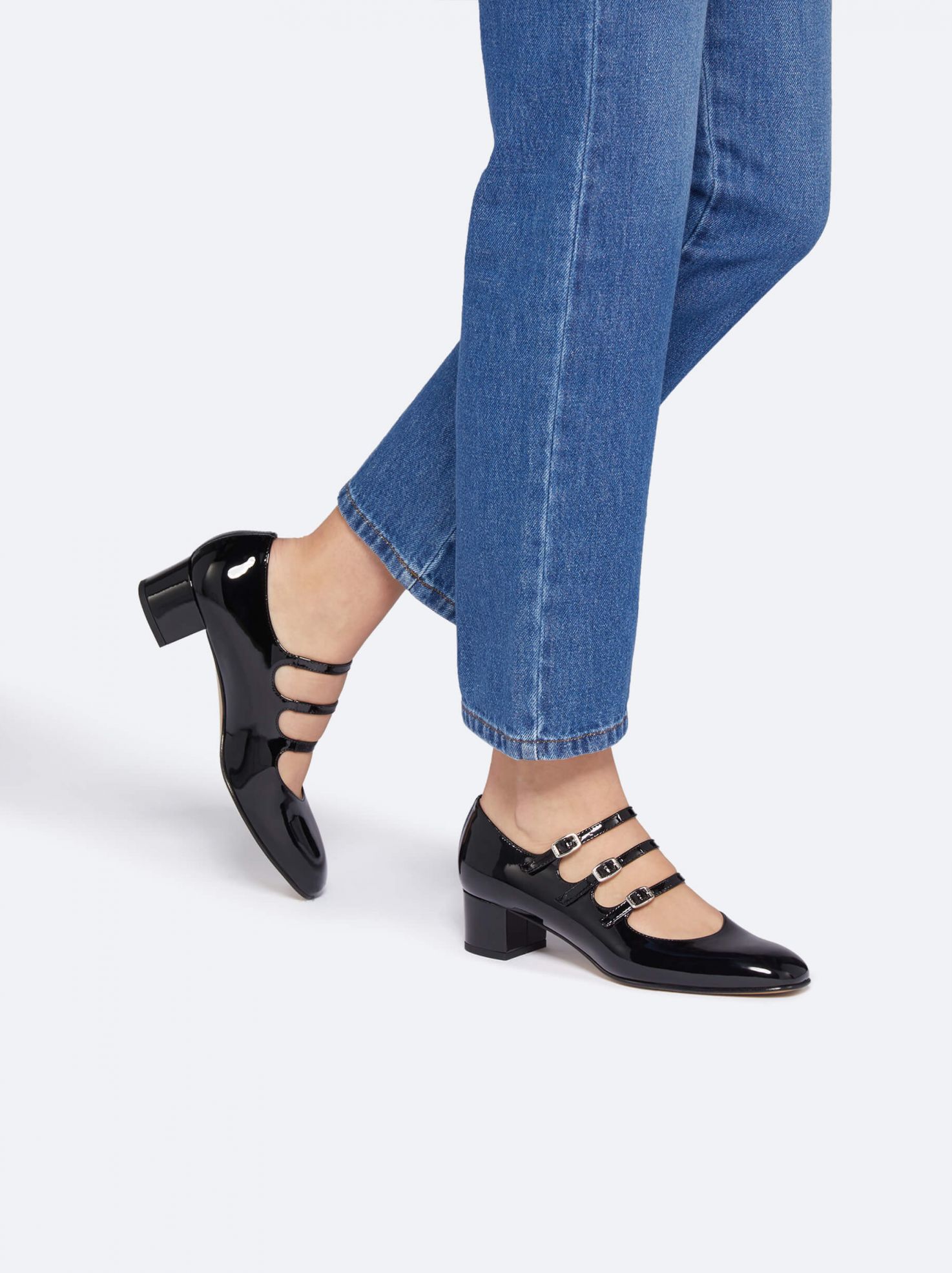 Mary Janes with straps