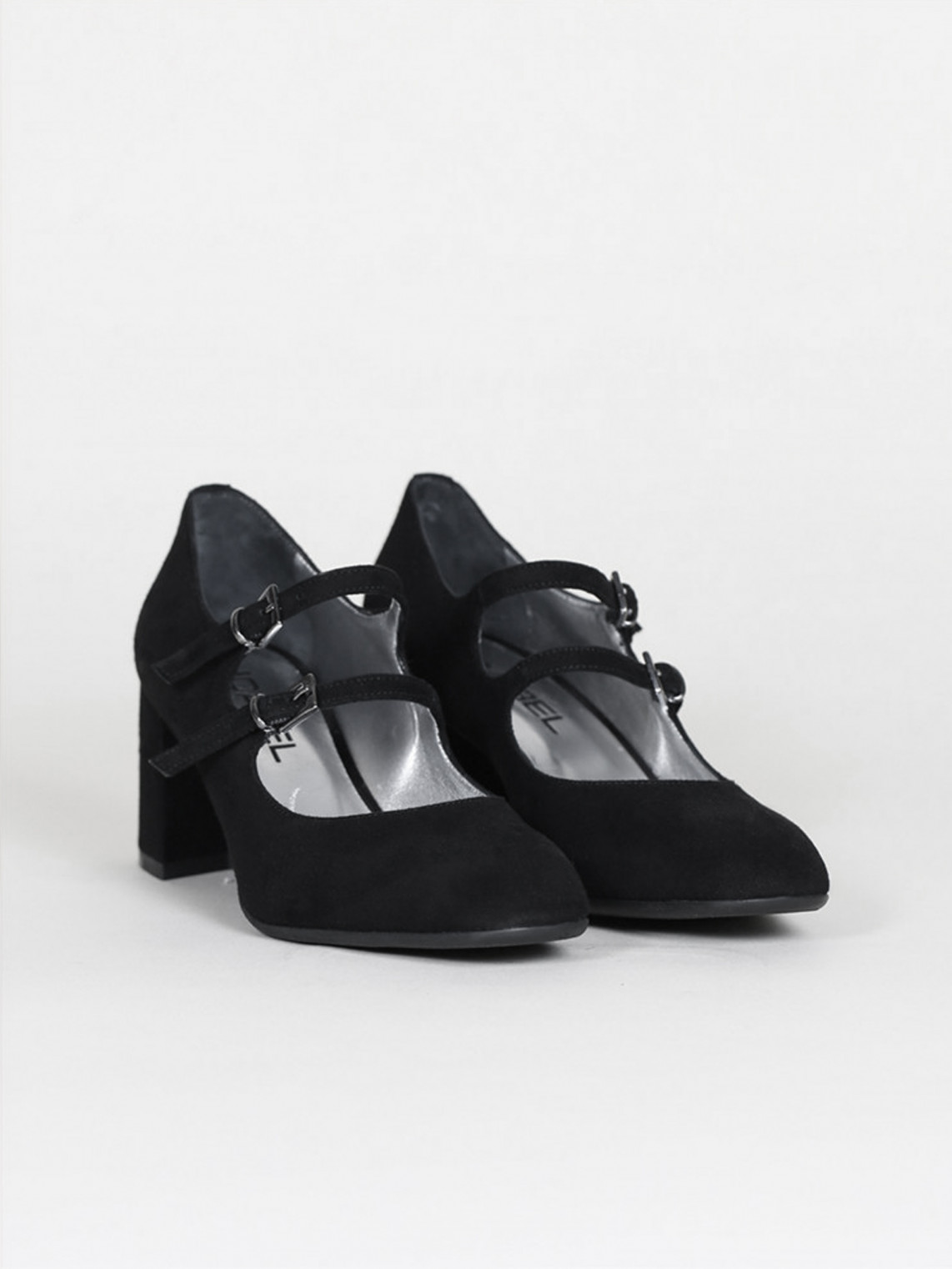 ALICE silver leather Mary Janes | Carel Paris Shoes