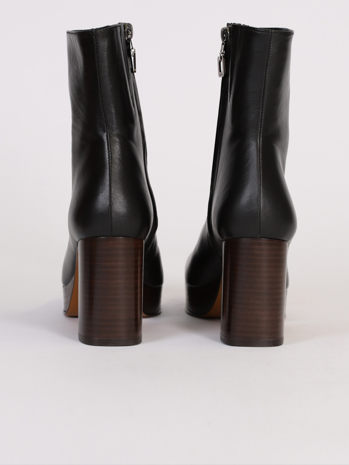 CLUB black leather boots | Carel Paris Shoes